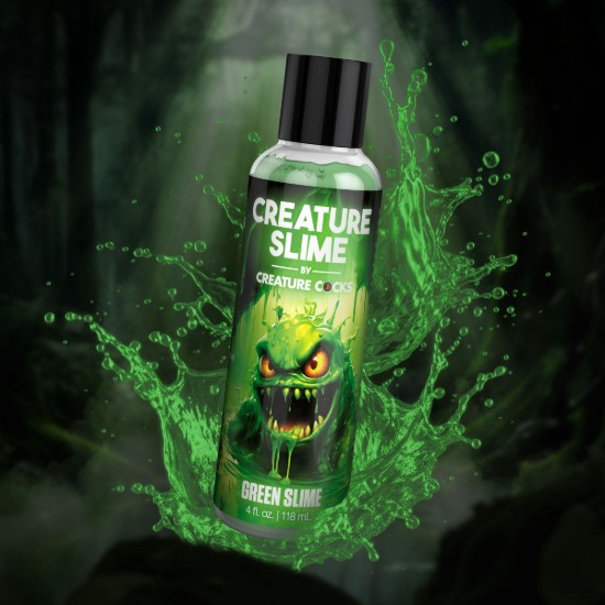 Picture of Green Creature Slime Water-Based Lubricant - 4oz