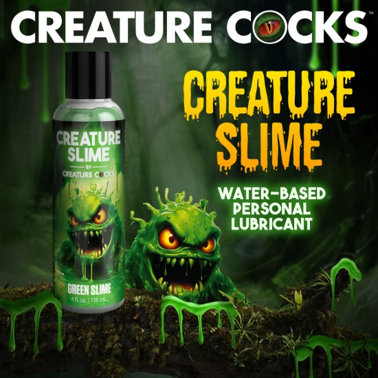 Picture of Green Creature Slime Water-Based Lubricant - 4oz