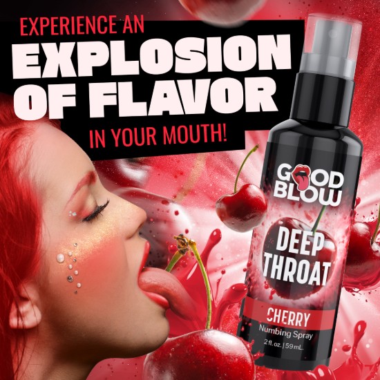 Picture of Deep Throat Cherry Numbing Spray