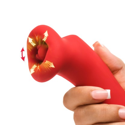 Picture of Plump Kiss Sucking and Vibrating Clitoral Stimulator