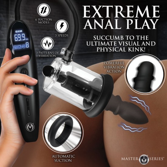 Picture of Rosebud Driller Deluxe Set Vibrating Silicone Rosebud Pump