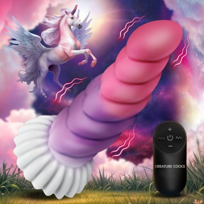 Picture of Cloud Rider Unicorn Silicone Dildo