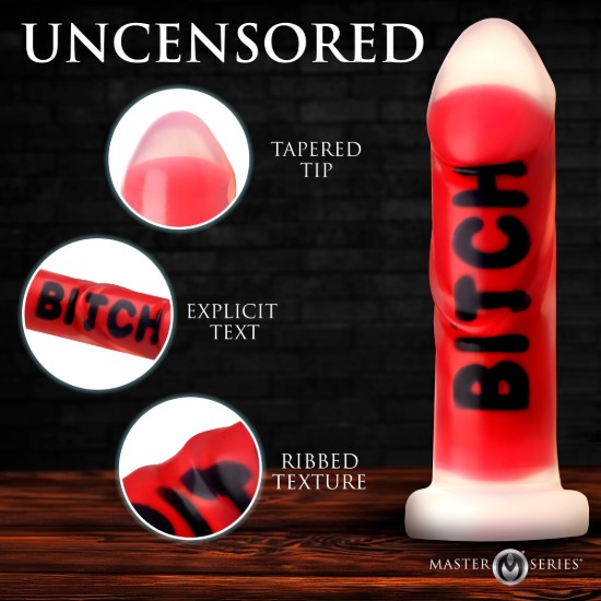 Picture of Bitch Silicone Dildo