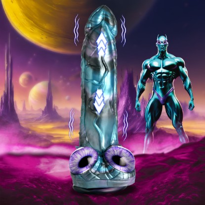 Picture of Astro-Thrust Thrusting and Vibrating Silicone Dildo