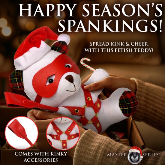 Picture of Holiday Bondage Bear - White