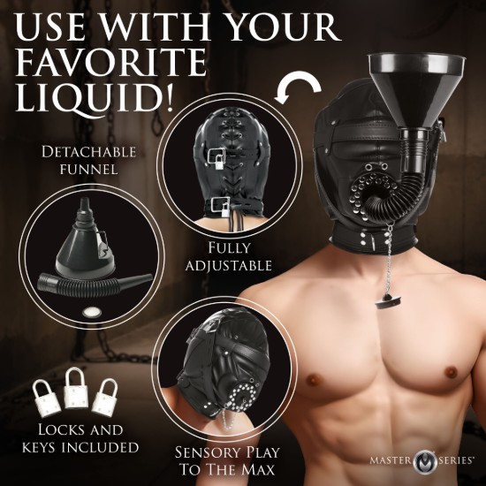 Picture of Degraded Sensory Deprivation Hood with Funnel