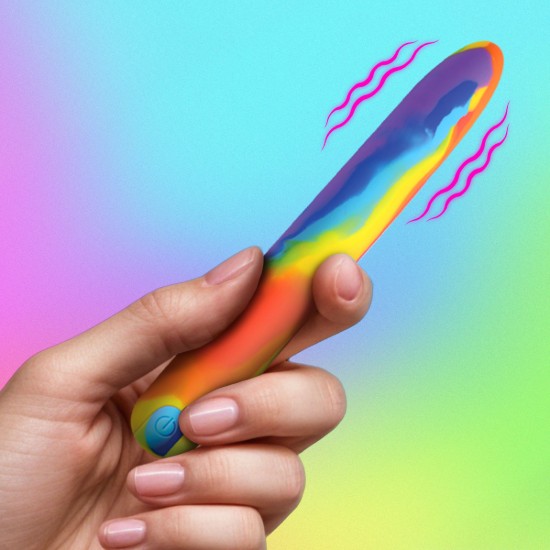 Picture of Rainbow Silicone Vibrator