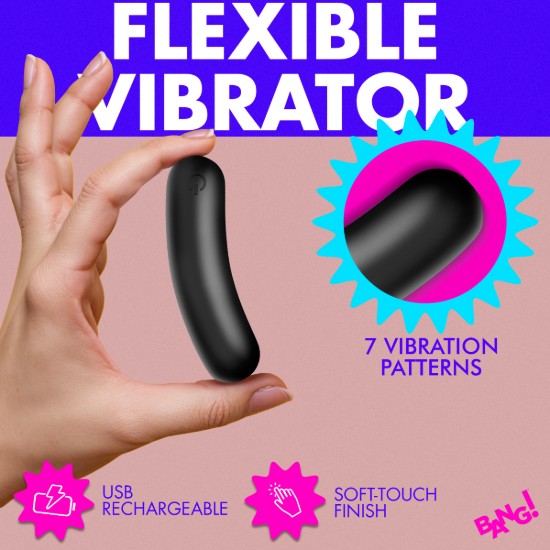 Picture of Flexible Silicone Bullet - Black