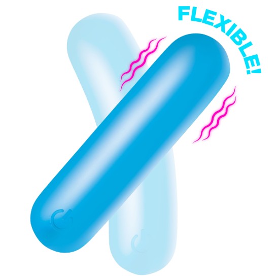 Picture of Flexible Silicone Bullet - Blue