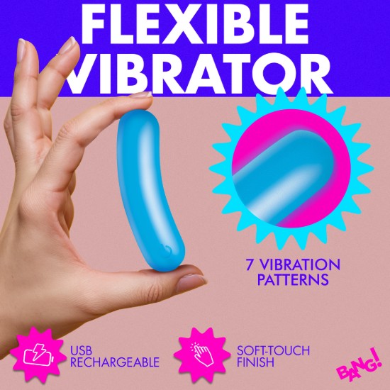 Picture of Flexible Silicone Bullet - Blue