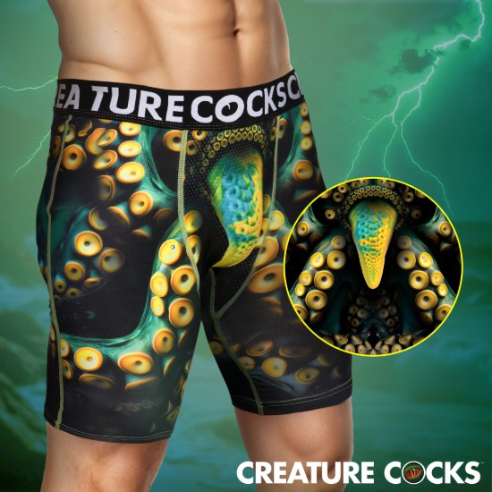 Picture of Creature Wear Monstropus Tentacled Monster Boxer Shorts - Large