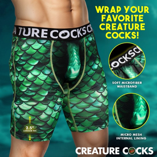 Picture of Creature Wear Cockness Monster Lake Creature Boxer Shorts - X-Large