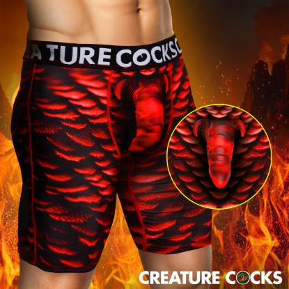 Picture of Creature Wear Horny Devil Demon Boxer Shorts - Large