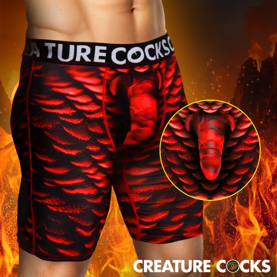 Picture of Creature Wear Horny Devil Demon Boxer Shorts - Medium