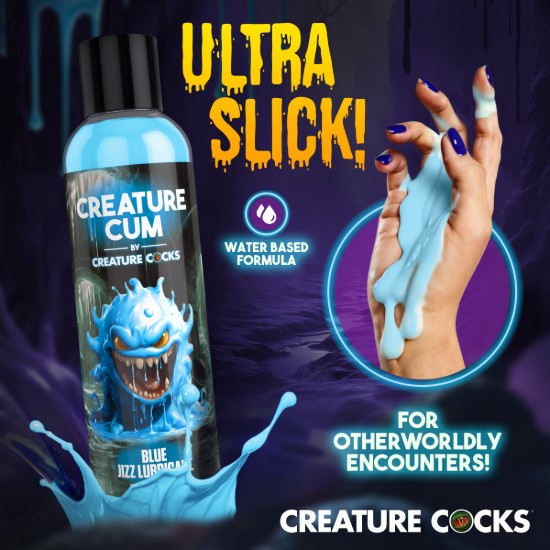 Picture of Creature Cum Blue Jizz Lubricant - 8oz