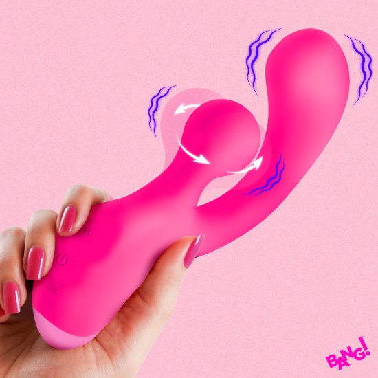 Picture of Gyro Rabbit Silicone Vibrator - Pink