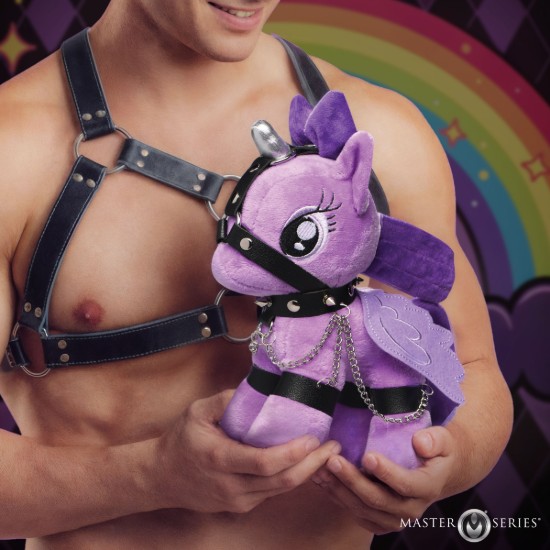 Picture of Raven Plum Bondage Pony