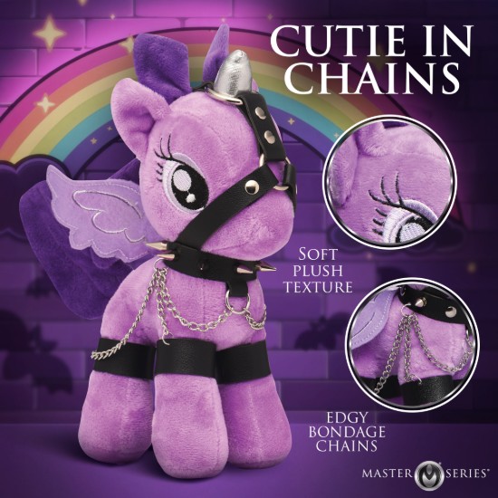 Picture of Raven Plum Bondage Pony