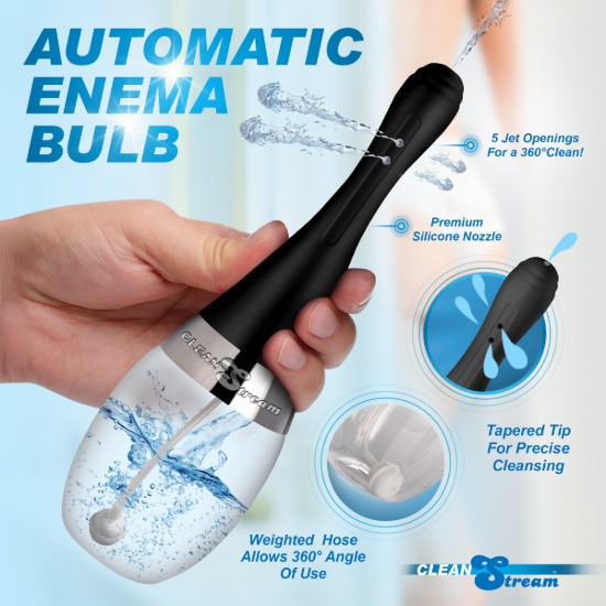 Picture of Automatic Enema Bulb with 5 Jet Premium Silicone Nozzle