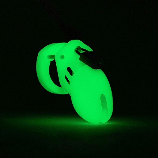 Picture of Glow-In-The-Dark Male Chastity Device - Small