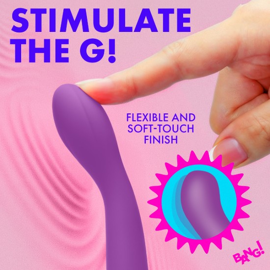 Picture of G-Spot Flexible Silicone Vibrator - Purple