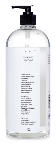 Picture of Lynx Water-Based Lubricant - 32oz