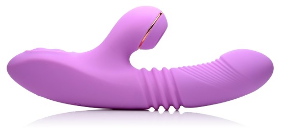 Picture of Thrusting Suction Silicone Rabbit Vibrator