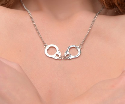 Picture of Cuff Her Handcuff Necklace