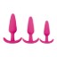 Picture of Rump Rockers 3 Piece Silicone Anal Plug Set - Pink