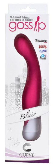 Picture of Blair 7 Speed Silicone G-Spot Vibrator- Pink