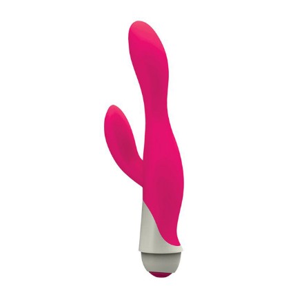 Picture of Serena 7 Speed Silicone Rabbit Vibe- Pink