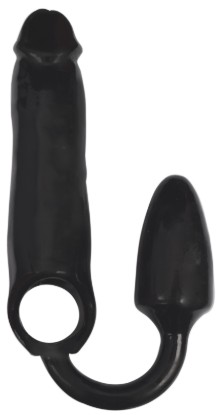Picture of XXXPander Sheath with Smooth Plug - Black