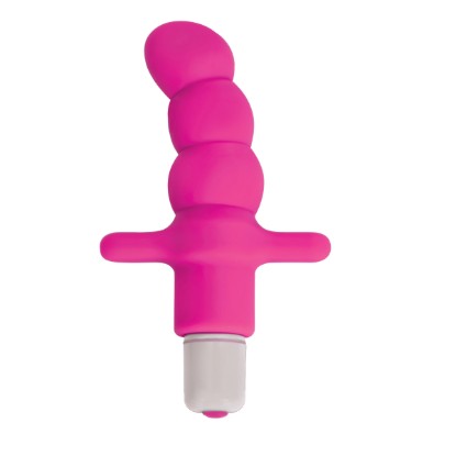 Picture of Desire Silicone Vibrating Anal Probe- Pink
