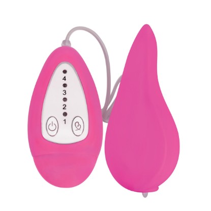 Picture of Groove Smooth Silicone Remote Vibe- Pink