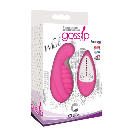 Picture of Whirl 4x Silicone Remote Vibe - Pink