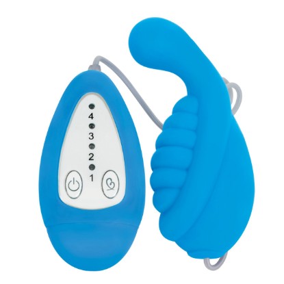 Picture of Whirl 4x Silicone Remote Vibe - Blue