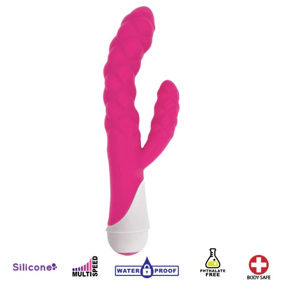 Picture of Ellen 20x Silicone Vibrator â€“ Pink