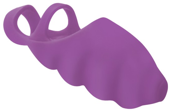 Picture of Thrill-Her Silicone Finger Vibrator - Purple