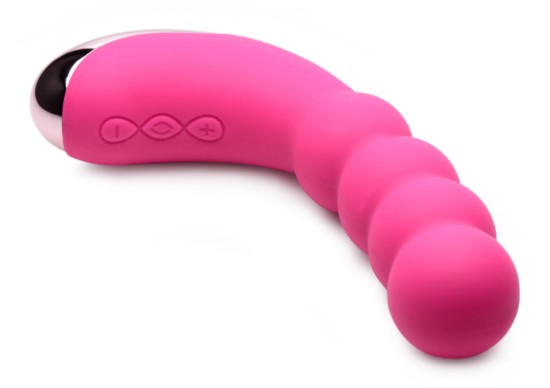 Picture of 50X Silicone Beaded Vibrator - Pink