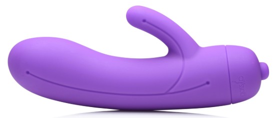 Picture of 7X Lil Smoothie Mini Silicone Rabbit Vibe - Violet