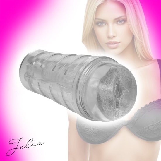 Picture of Mistress Julie Diamond Deluxe Pussy Stroker - Clear