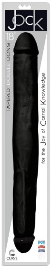 Picture of JOCK 18 Inch Tapered Double Dong Black