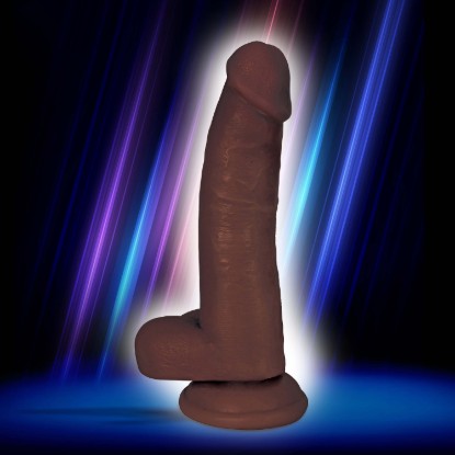 Picture of JOCK 8 Inch Dong with Balls Brown
