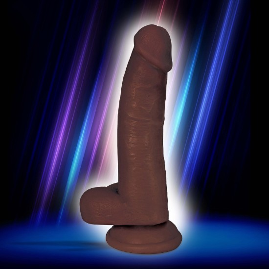 Picture of JOCK 8 Inch Dong with Balls Brown