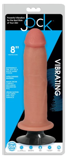 Picture of Jock Light Vibrating Dildo - 8 Inch
