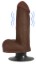 Picture of Jock Dark Vibrating Dildo with Balls - 6 Inch