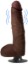 Picture of Jock Dark Vibrating Dildo with Balls - 9 Inch