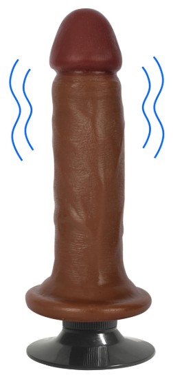 Picture of Jock Medium Vibrating Dildo - 6 Inch