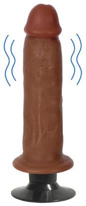 Picture of Jock Medium Vibrating Dildo - 7 Inch