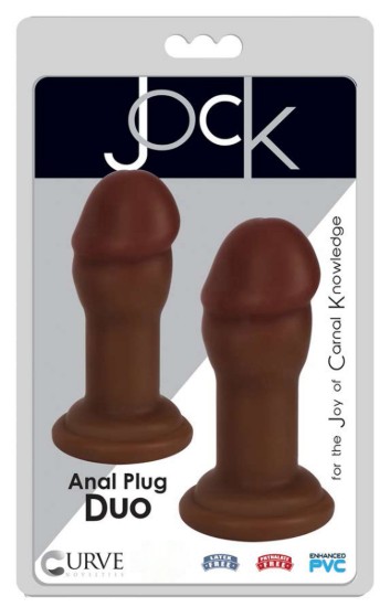 Picture of JOCK Anal Plug Duo Brown